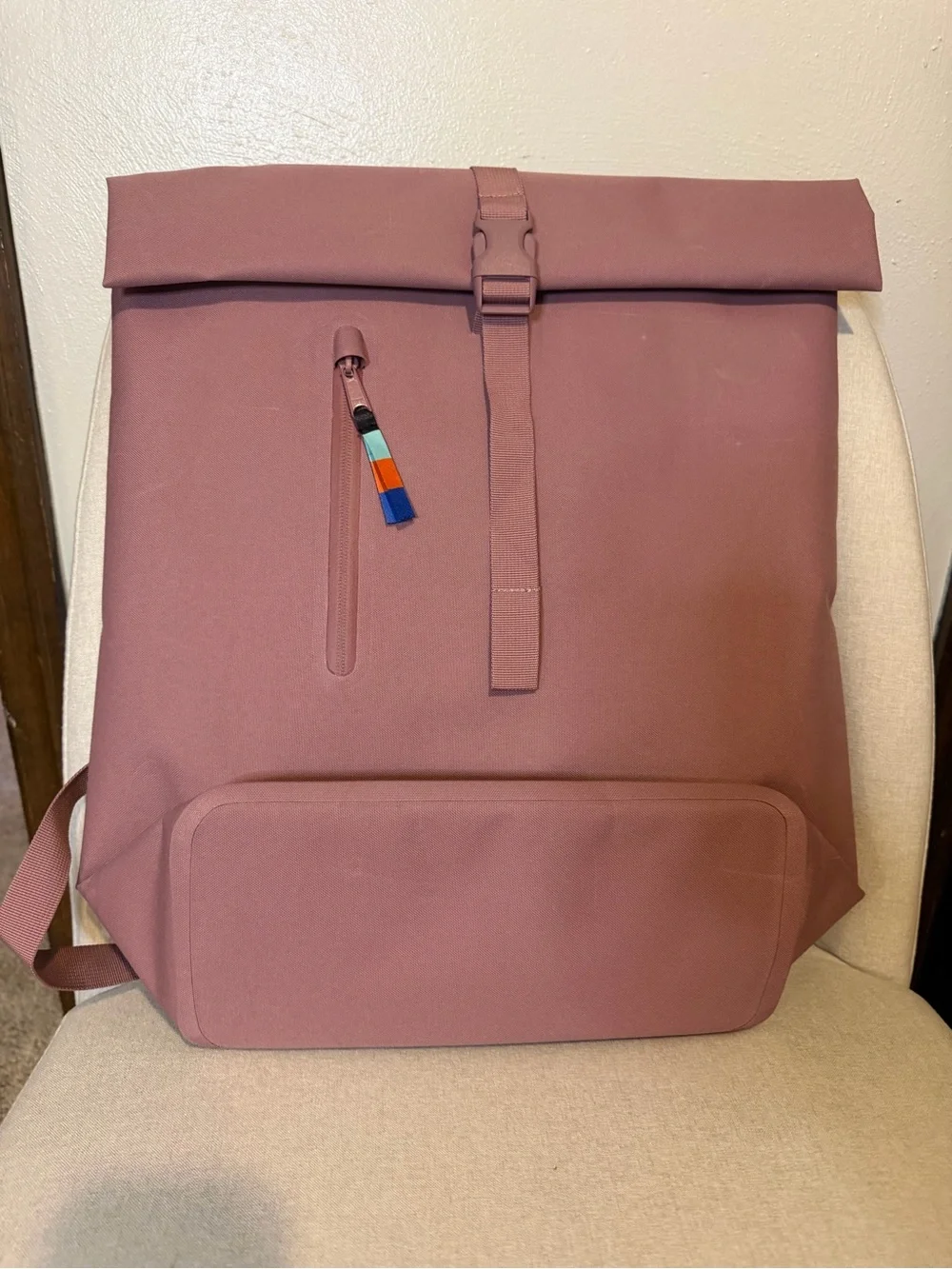 Got Bag. 2.0 lite Roll-Top Backpack in Dusty Rose